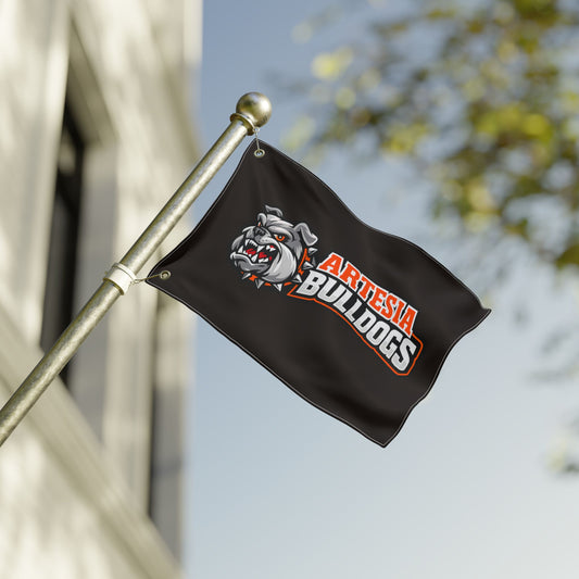 Artesia Bulldogs Double-Sided Flag – School Mascot Garden & Game Day Banner