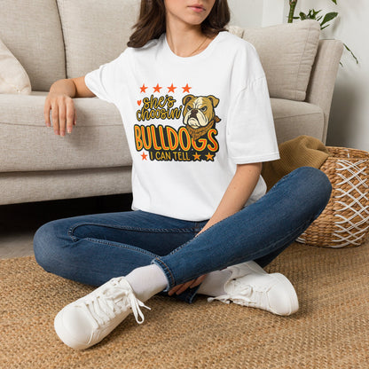 Softstyle She's Choosin' Bulldogs T-Shirt — Graphic tee