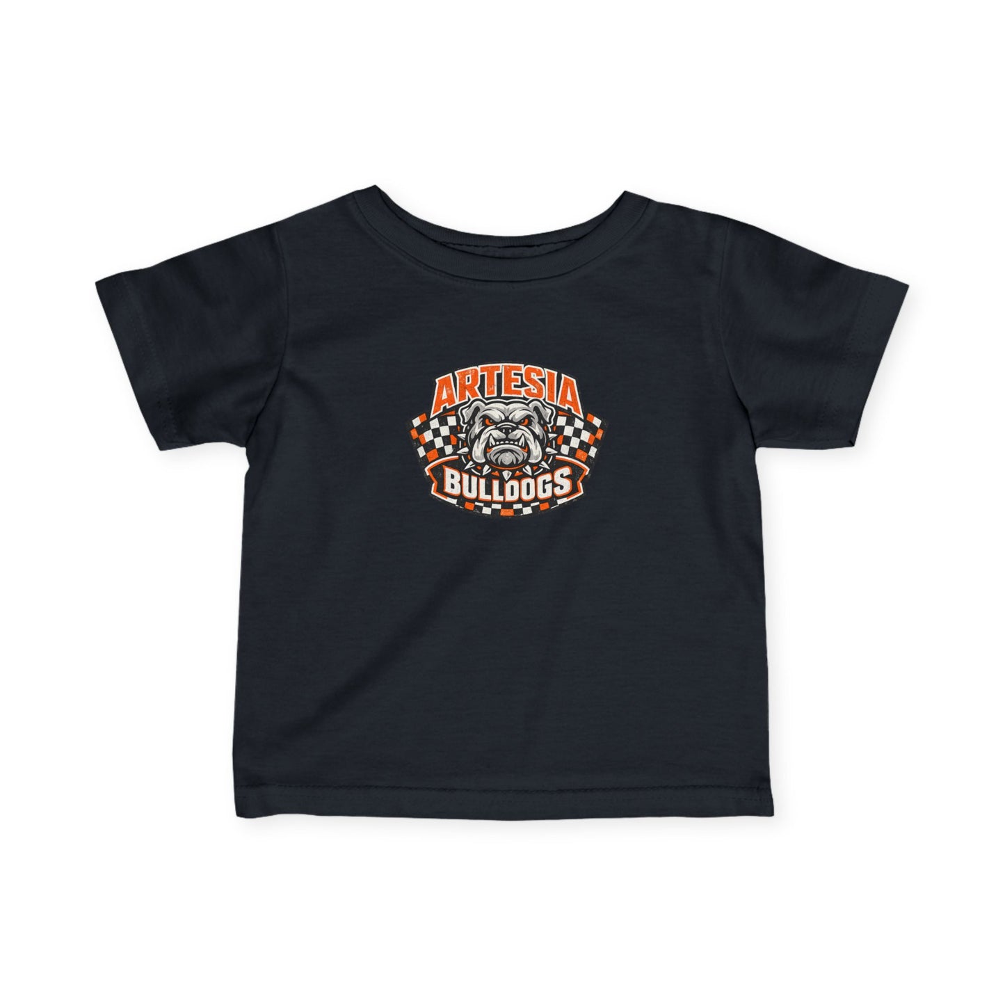 Infant Tee — Artesia Bulldogs Baby Jersey Shirt