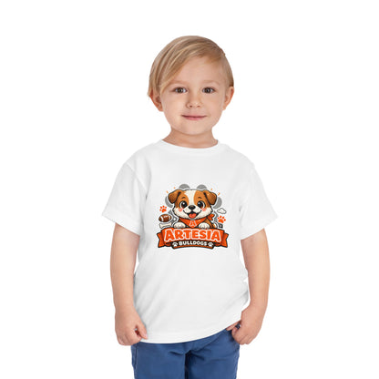 Artesia Bulldogs Cute Puppy Toddler Tee