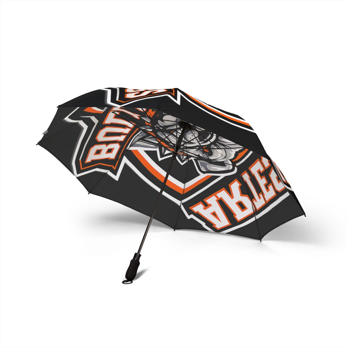 Bulldogs Logo Foldable Umbrella — Semi-Automatic Compact Rain Shield