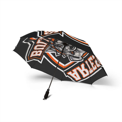 Bulldogs Logo Foldable Umbrella — Semi-Automatic Compact Rain Shield