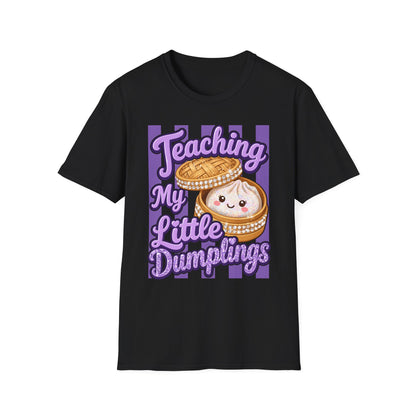 Teaching My Little Dumplings T-Shirt — Cute Teacher Dumpling Graphic Tee