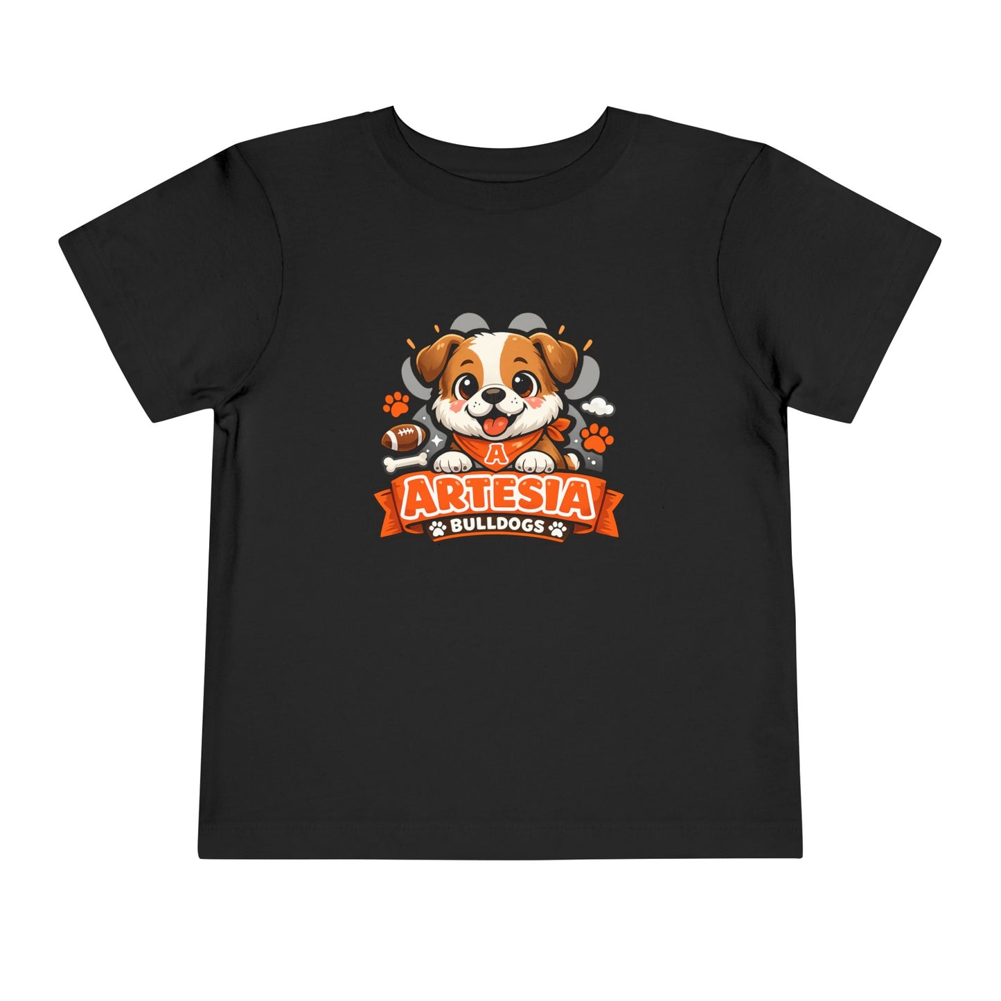 Artesia Bulldogs Cute Puppy Toddler Tee