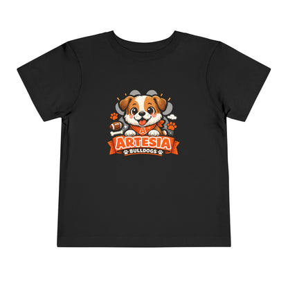 Artesia Bulldogs Cute Puppy Toddler Tee