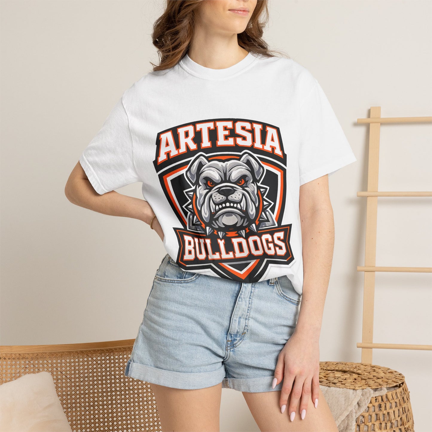 Artesia Bulldogs Mascot T-Shirt — School Spirit Tee