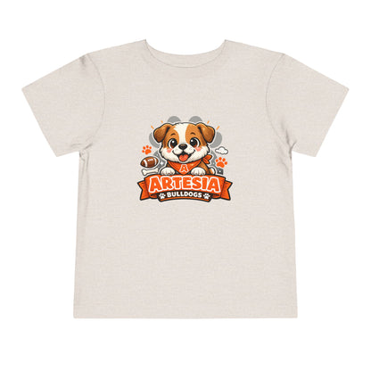 Artesia Bulldogs Cute Puppy Toddler Tee