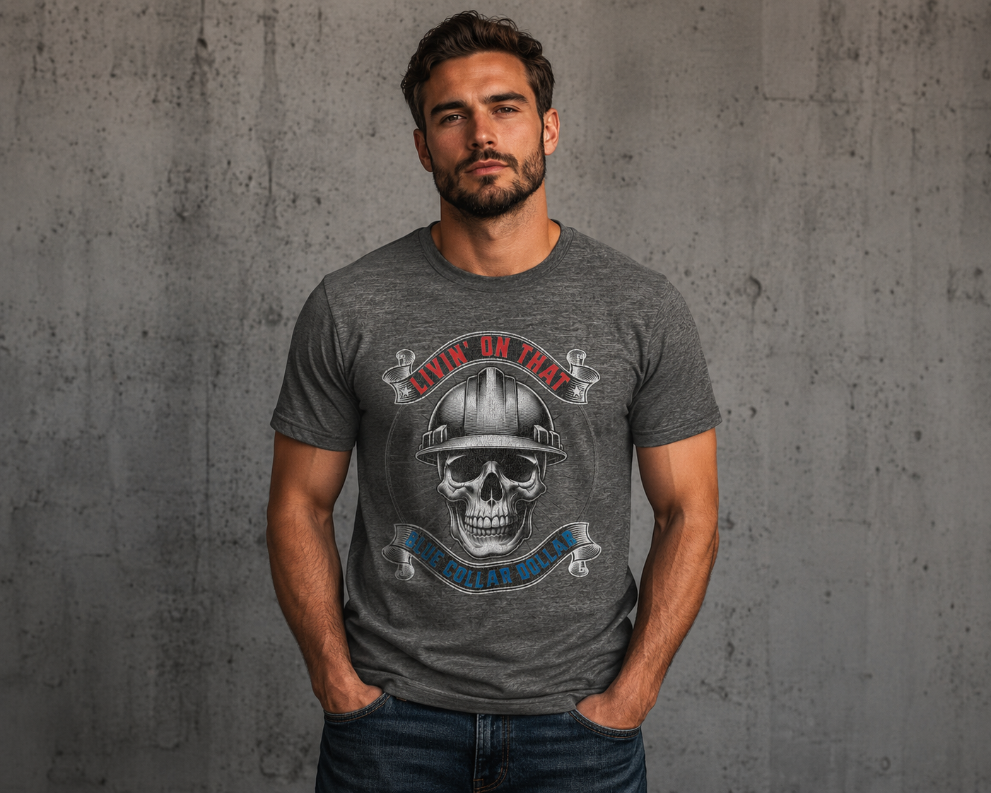 Skull Helmet Tee