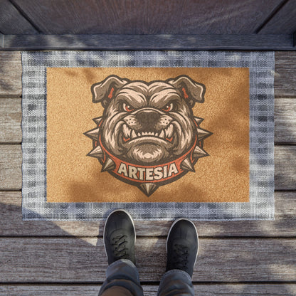 Bulldog Welcome Doormat
