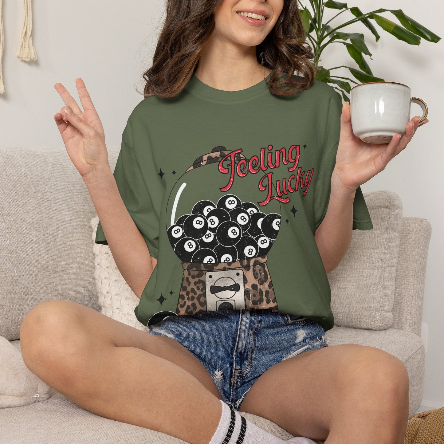 Feeling Lucky 8-Ball Tee