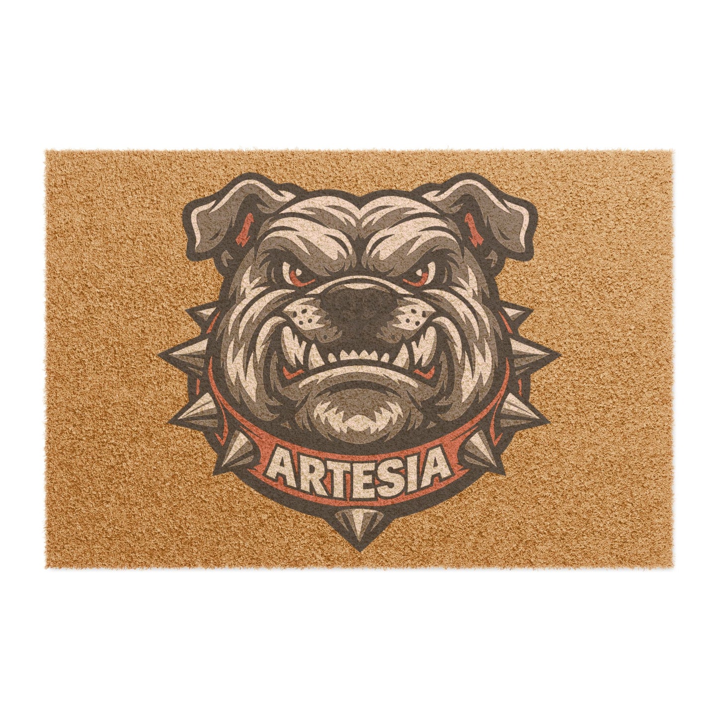 Bulldog Welcome Doormat