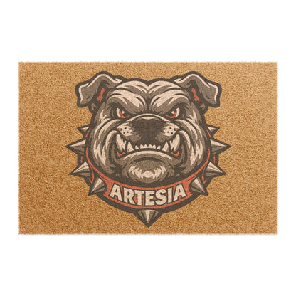 Bulldog Welcome Doormat