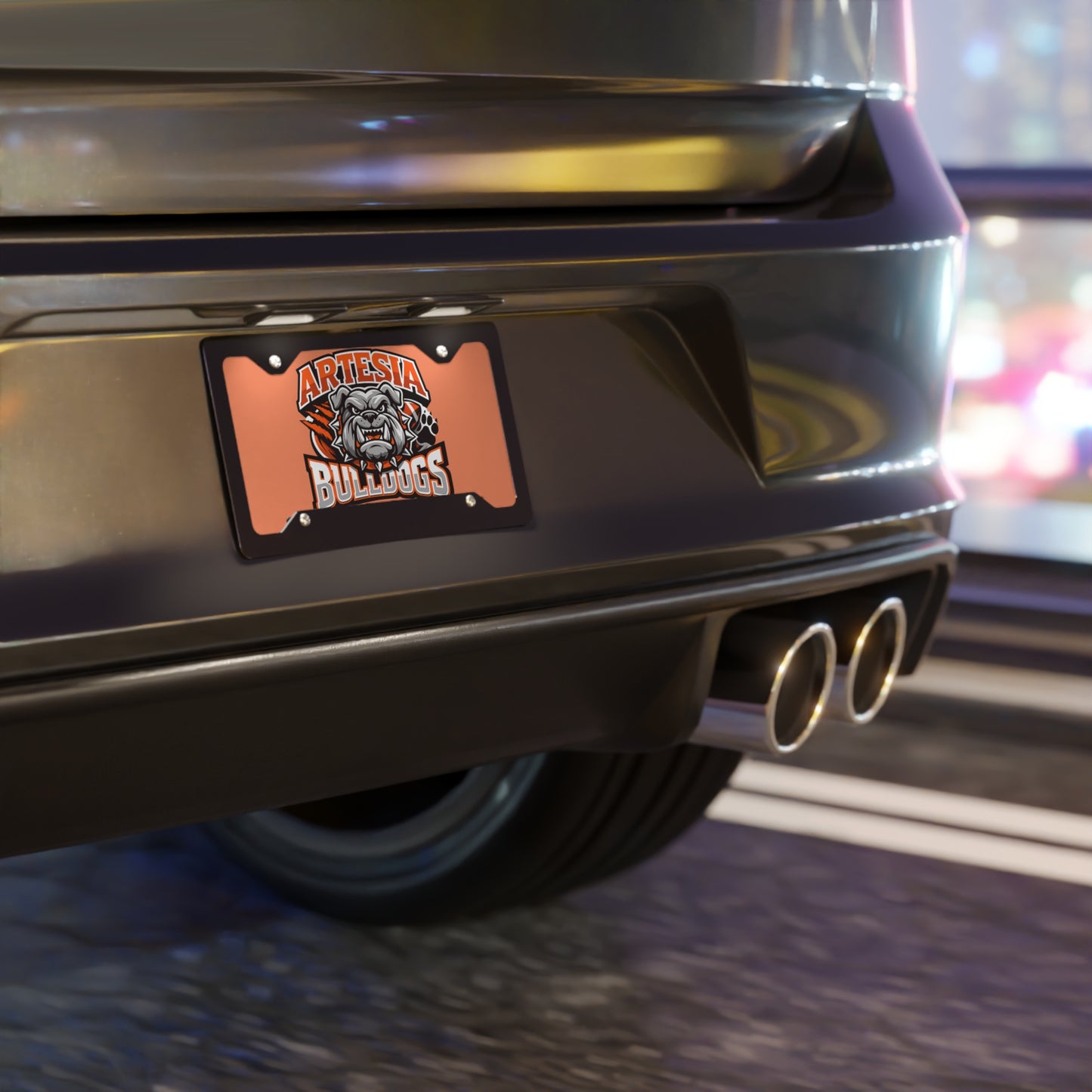 Artesia Bulldogs License Plate