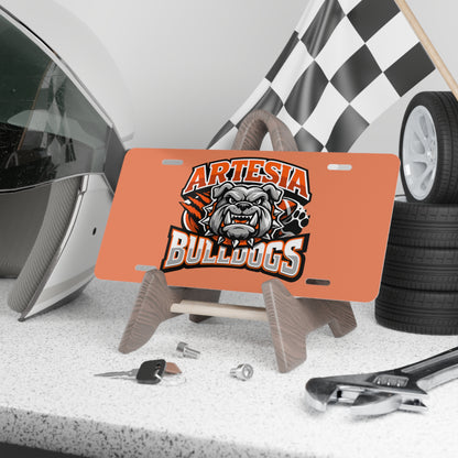 Artesia Bulldogs License Plate