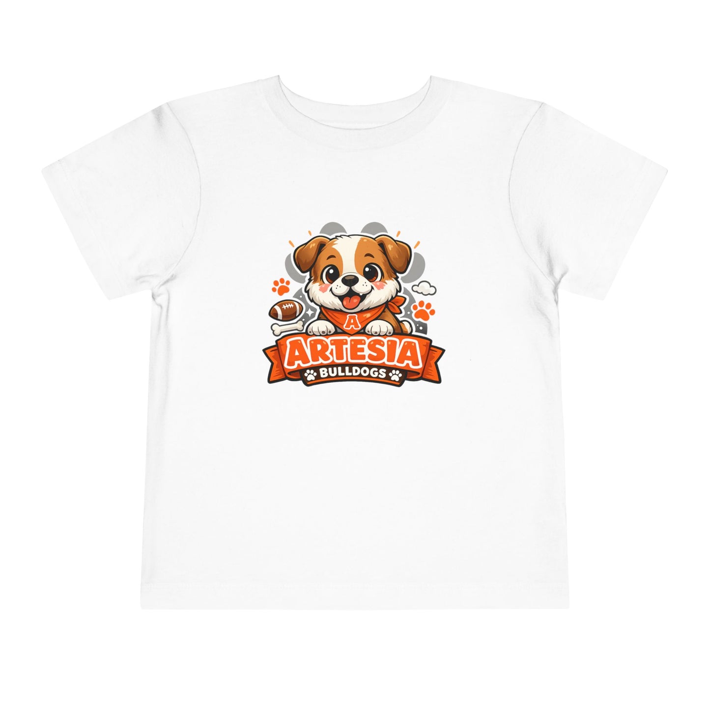 Artesia Bulldogs Cute Puppy Toddler Tee