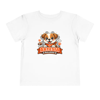 Artesia Bulldogs Cute Puppy Toddler Tee