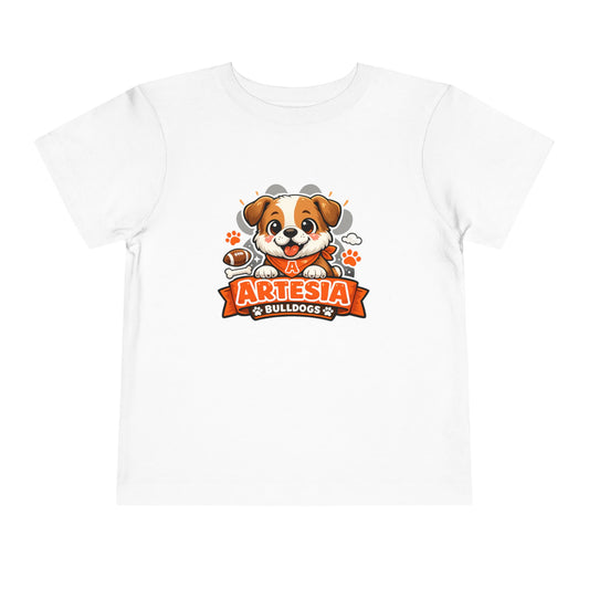 Artesia Bulldogs Cute Puppy Toddler Tee