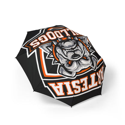 Bulldogs Logo Foldable Umbrella — Semi-Automatic Compact Rain Shield