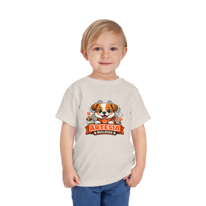 Artesia Bulldogs Cute Puppy Toddler Tee